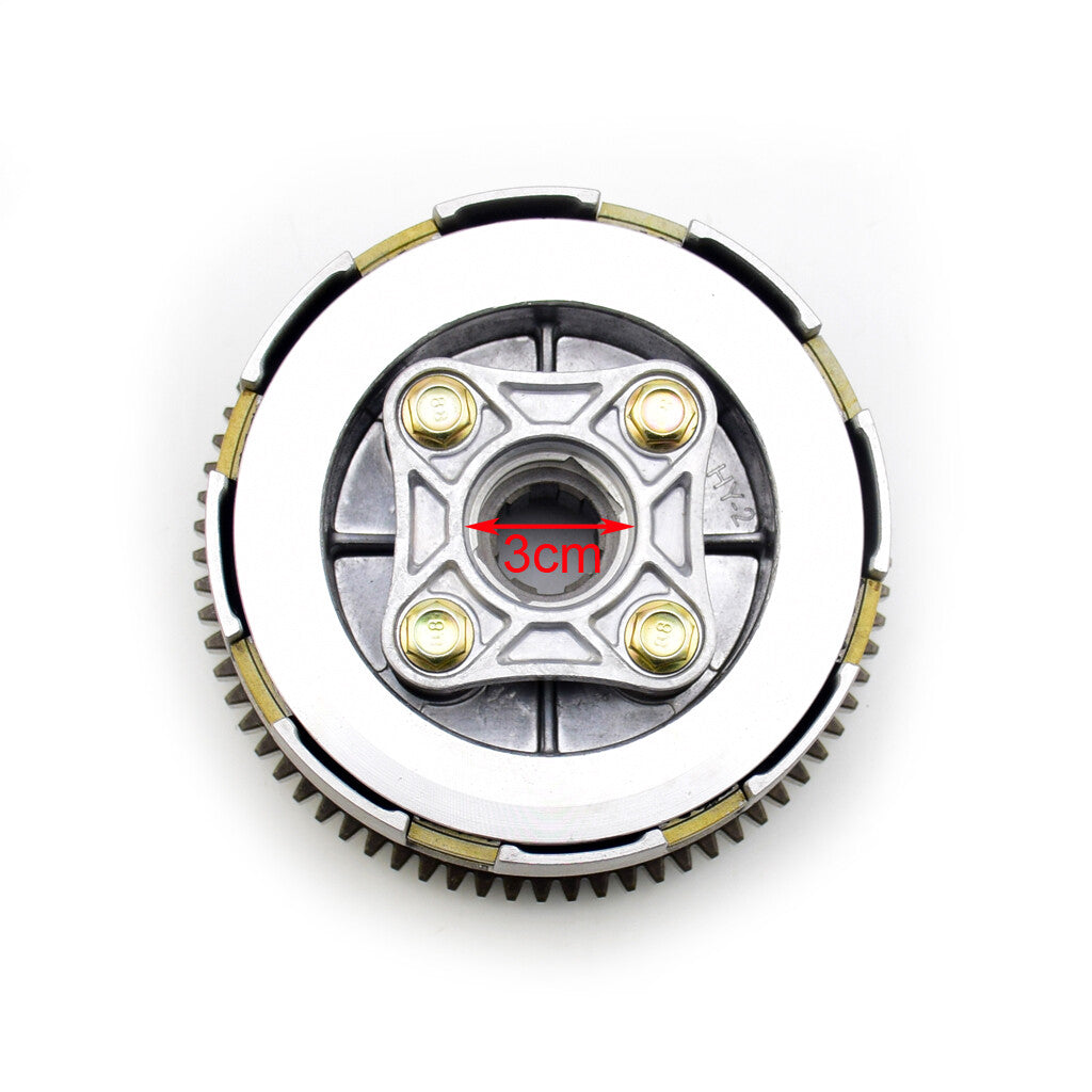 for Honda CG125 CG150 Chinese ATV Spare Parts 5 Plate Clutch pad Basket Assembly