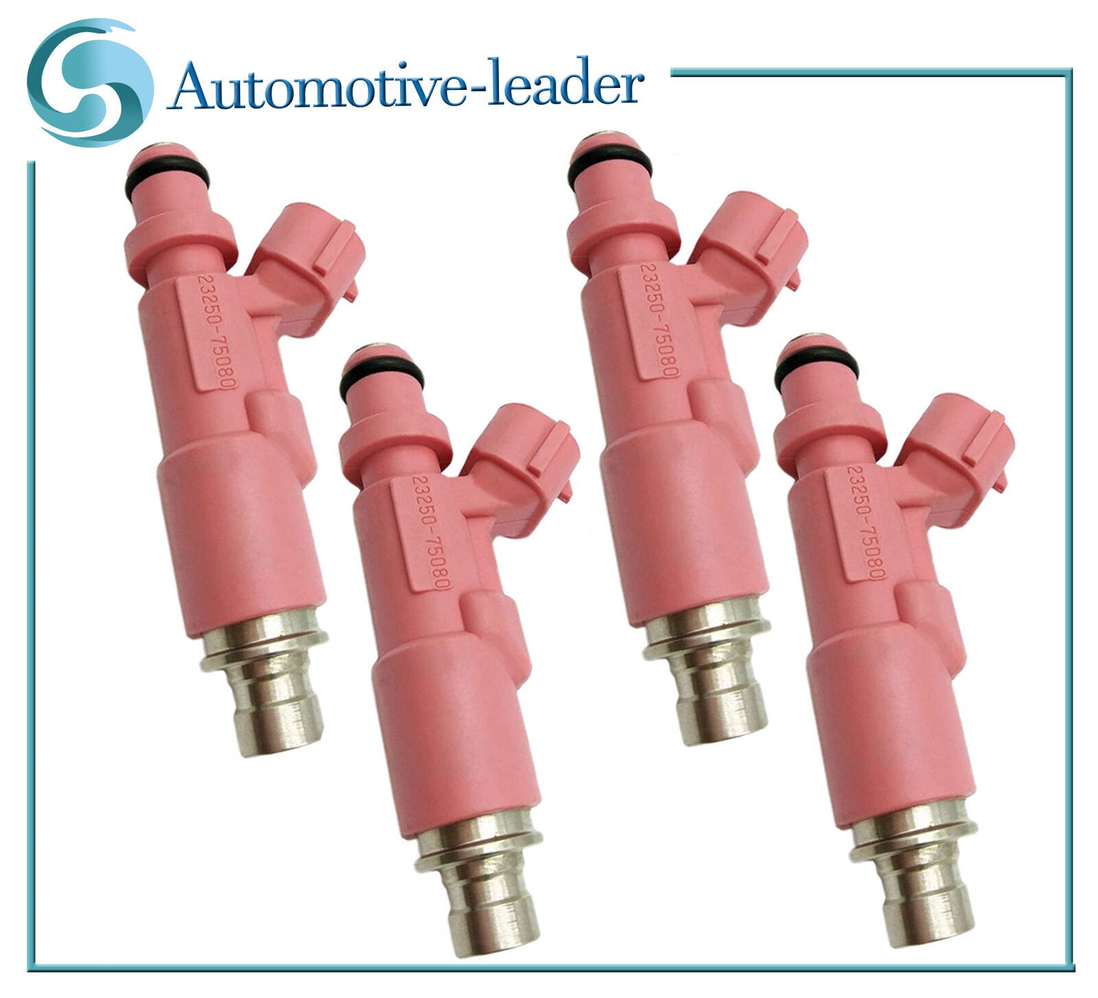 23250-75080 4X Fuel Injector for Toyota Tacoma 2000-2004 4Runner 1998-2000 2.7L