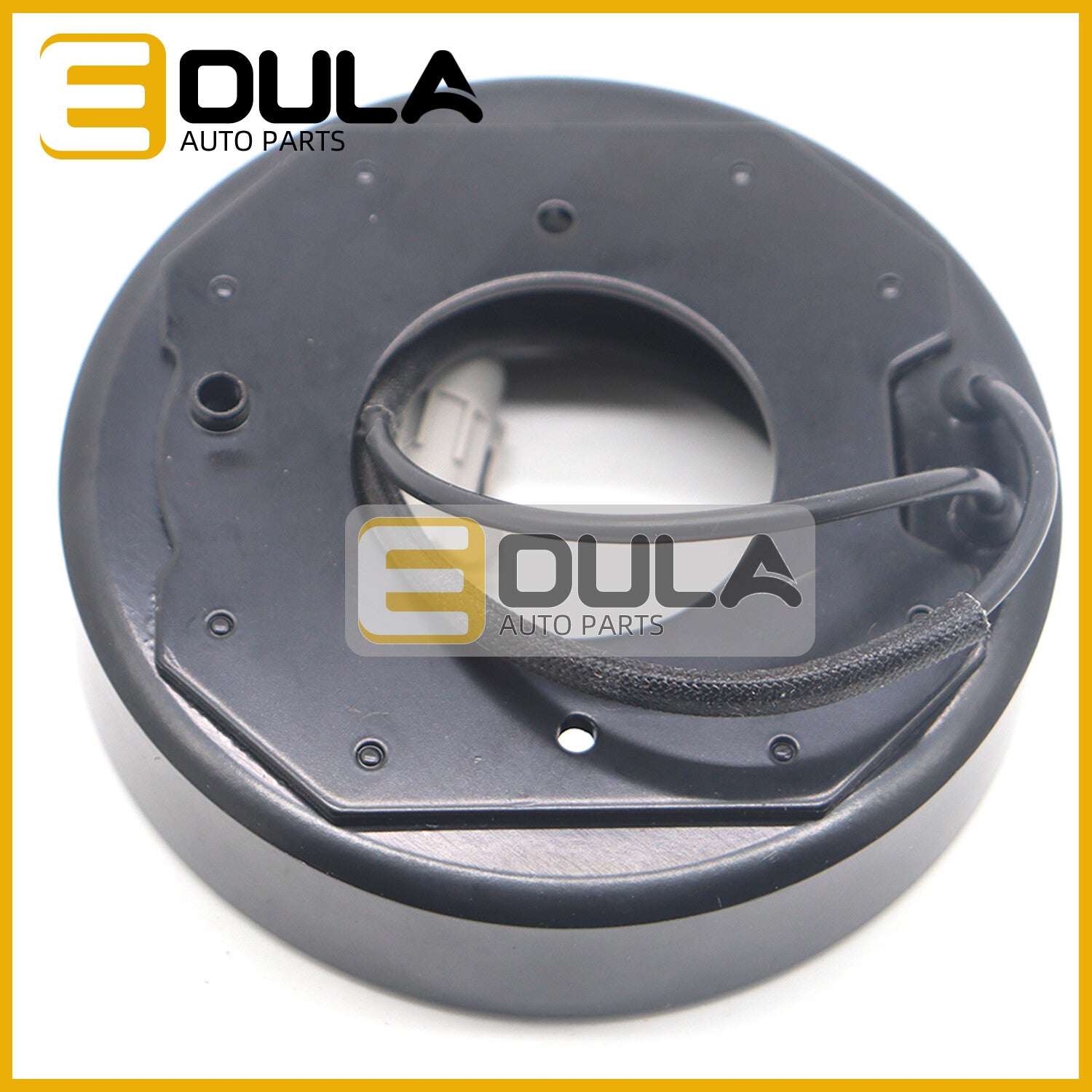 One-piece 7SBU17C AC compressor clutch coil for BMW F18, F10, F11, 523i, 528i, 530i, and 3.