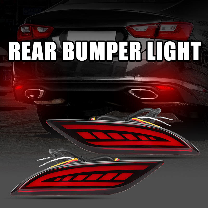 LED Rear Bumper Reflector Brake Lamp Tail Light for Chevrolet Malibu 2016-2022