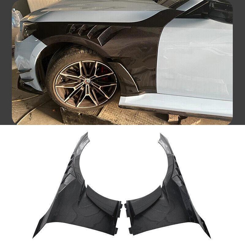 Replacement part for BMW M2 G87 dry carbon fiber WD style ventilated front fender