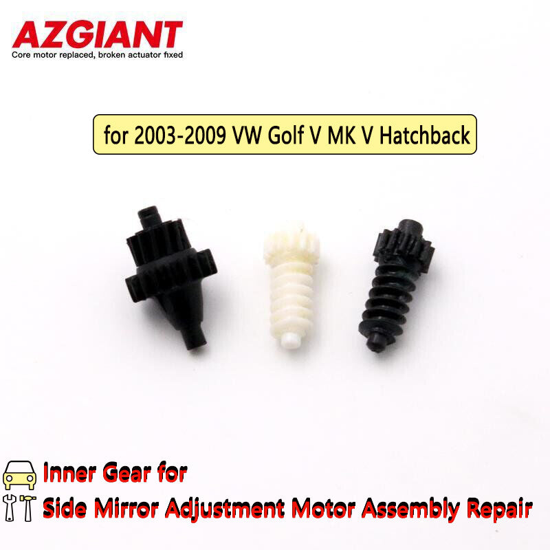 Side mirror adjustment motor gear kit for 2003-2009 for Volkswagen for Golf V MK V hatchback