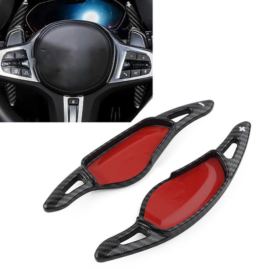 Steering Wheel Paddle Shifter Extension Black Fit for BMW 3/5/6/7/8 Series X3 X4 X5
