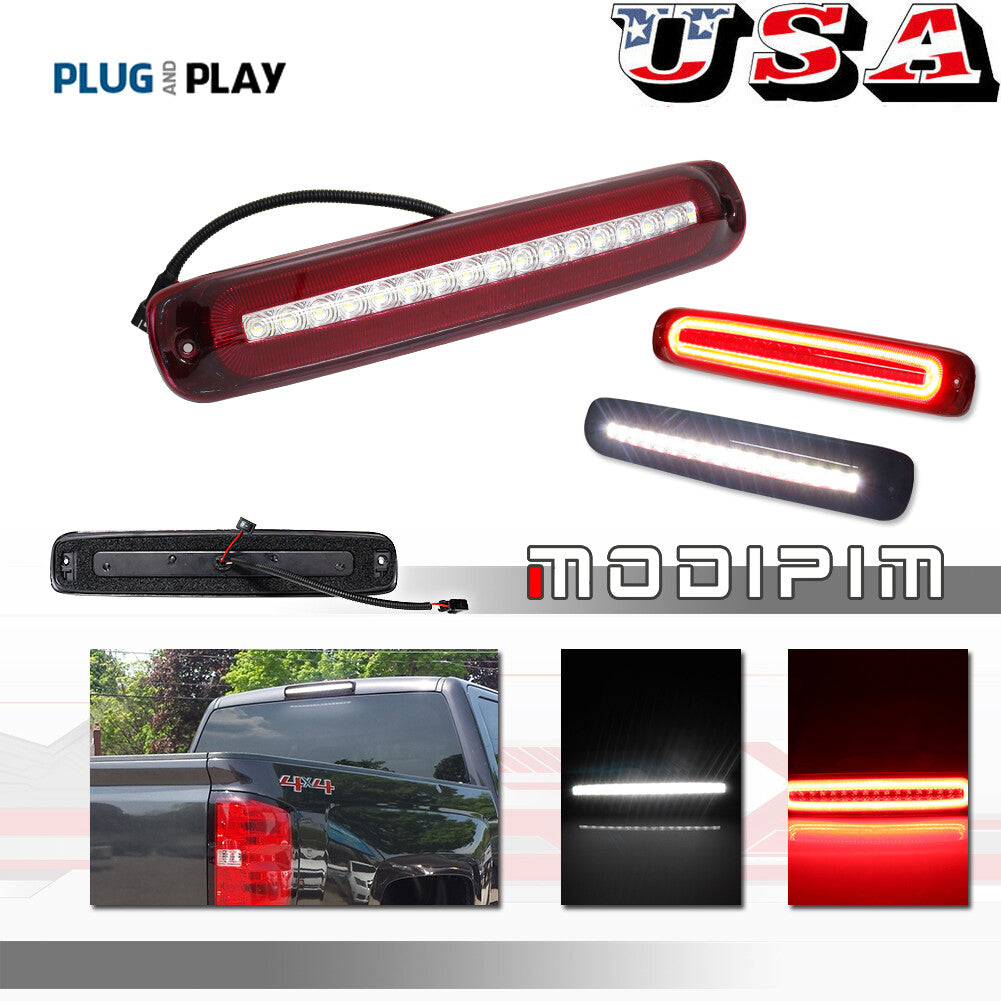 Red 3RD Third Tail brake light for 99-07 for Chevrolet Silverado/ for GMC for Sierra