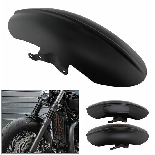 For Bobber Black 1200 Speedmaster 1200 Black ABS Short Front Mudguard Fender 1X