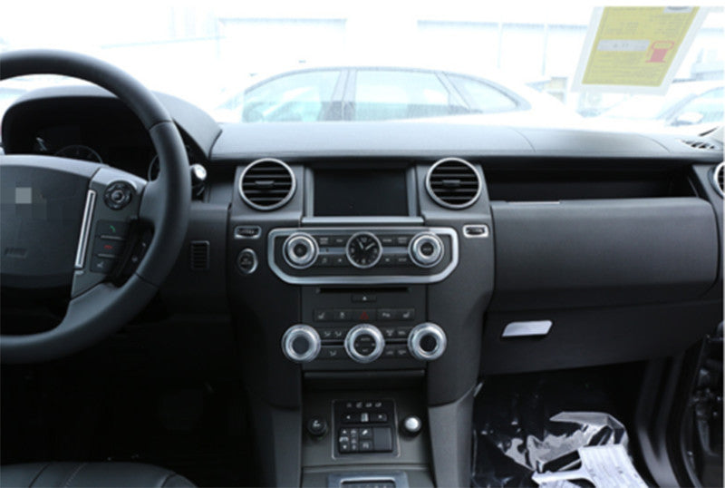 for Land Rover Range Sport 2010-2013 Chrome AC Volume Knob Molding Cover Trim 5P