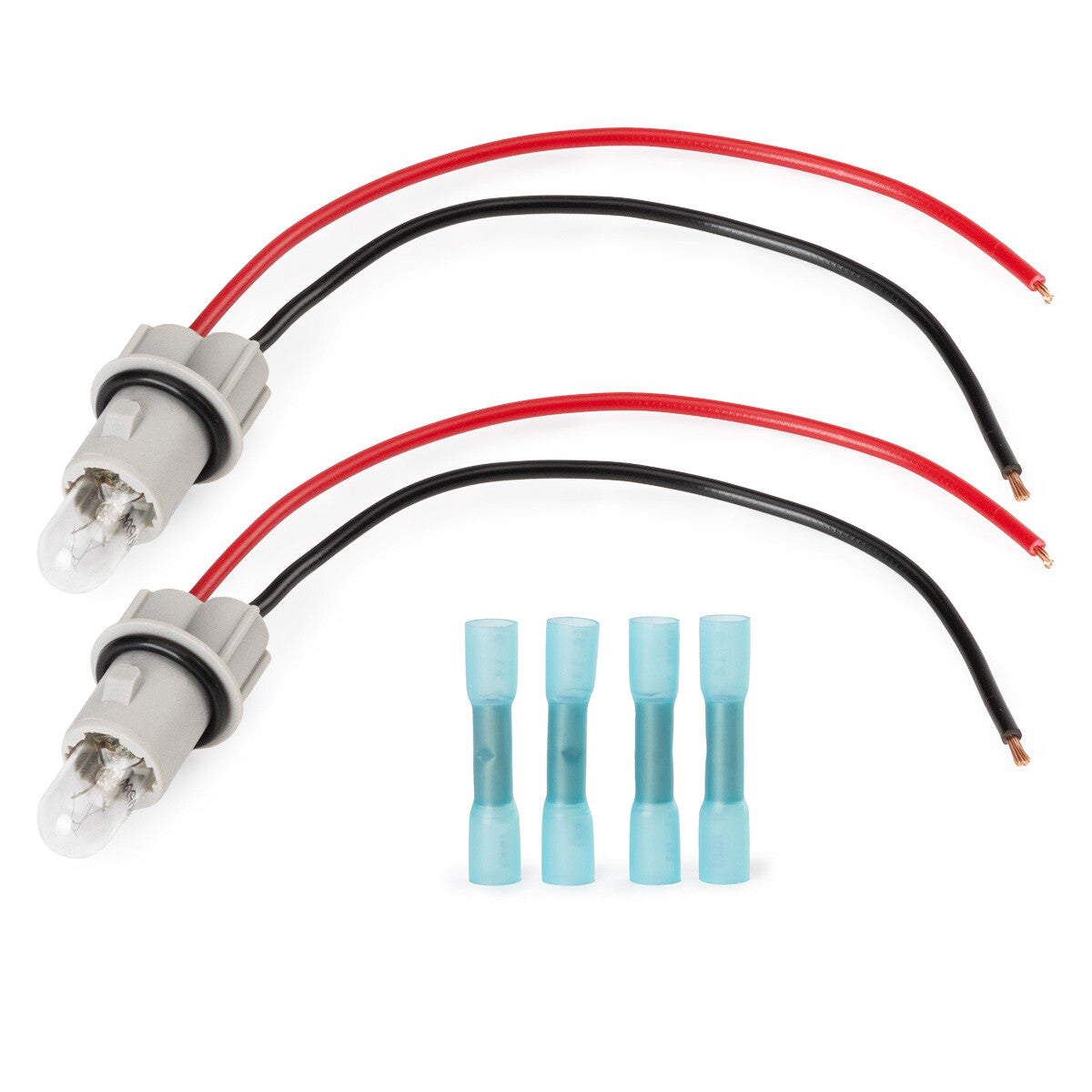 2X Side Marker Lamp Light Bulb Socket Wire Harness for Mercedes CL-CLass W215