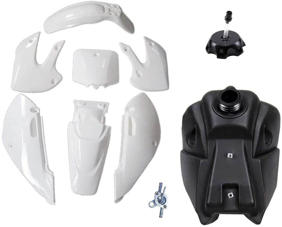 Plastic fender aerodynamic body kit airbox suitable for Kawasaki KX65 KLX110 for Suzuki DRZ110