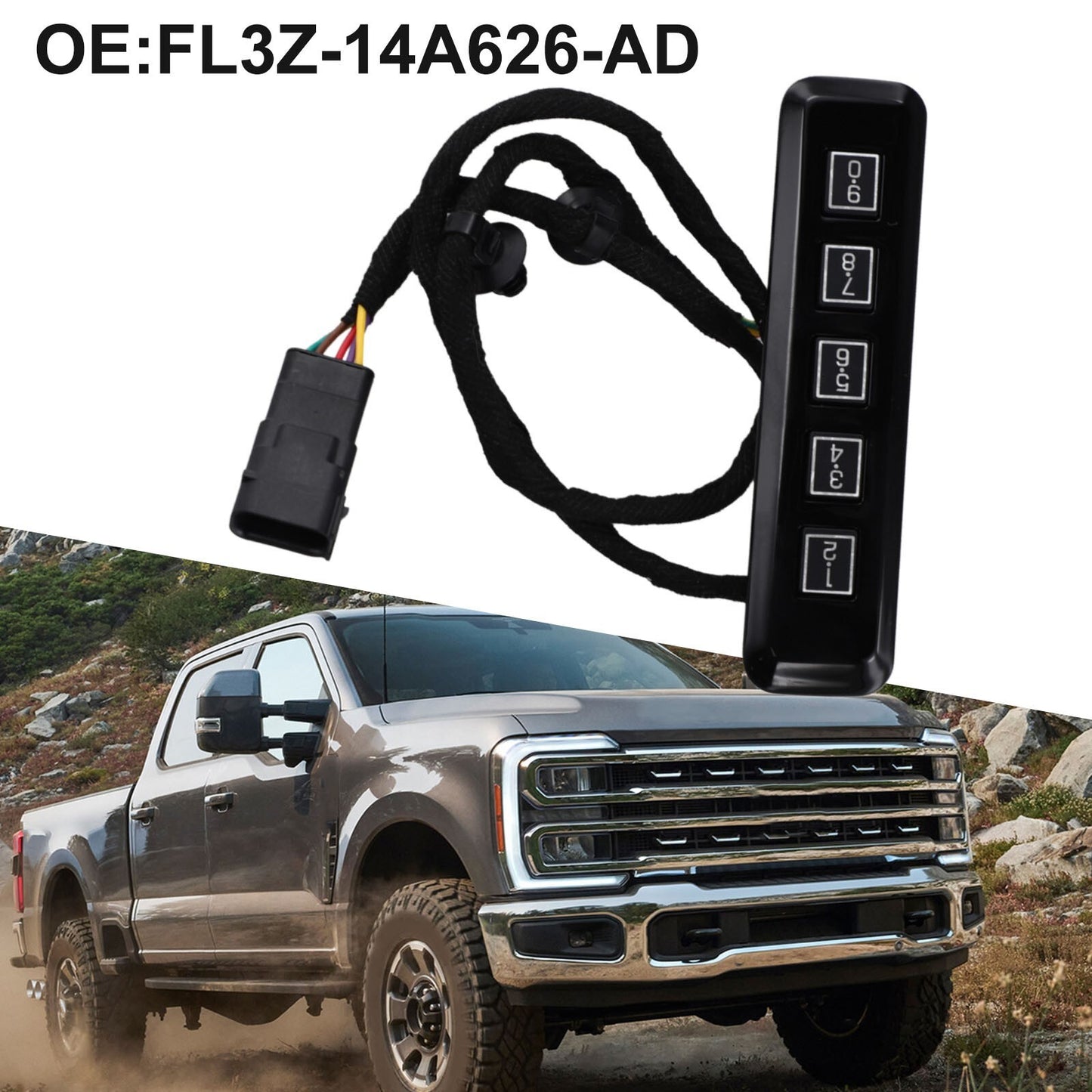 Convenient Plug and Play Keyless Entry Lock Keypad for Ford For F150 F250 F350
