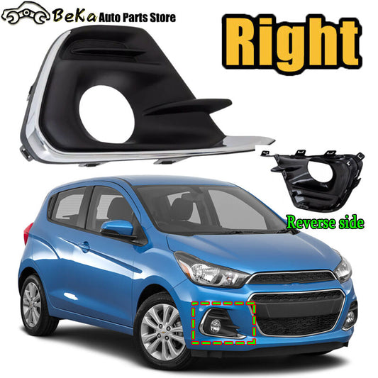1-piece pack of for Chevrolet Spark 2016-2018 right front bumper fog light cover grille