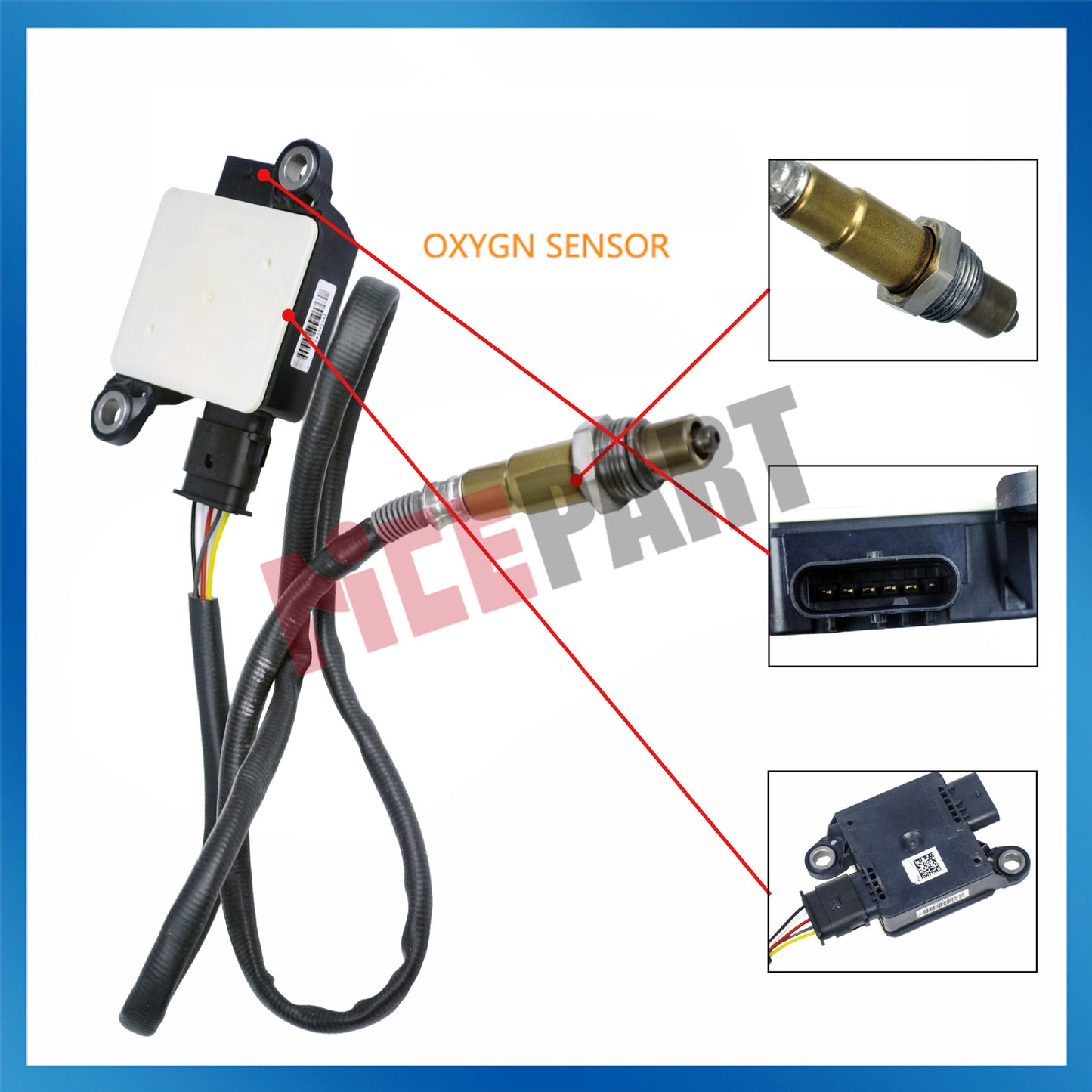 12655962 12662647 Compatible with GM for Chevrolet for Cruze particle sensor 2500 14-19