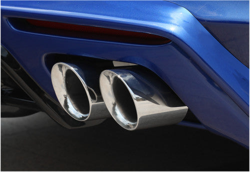 2x for Cadillac CT5 2019-2020 Chrome Rear Tail Exhaust Muffler Tip Pipe Trim Kit