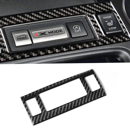 for Subaru Forester 2013-2018 Carbon Fiber Interior Sport Mode Button Cover Trim