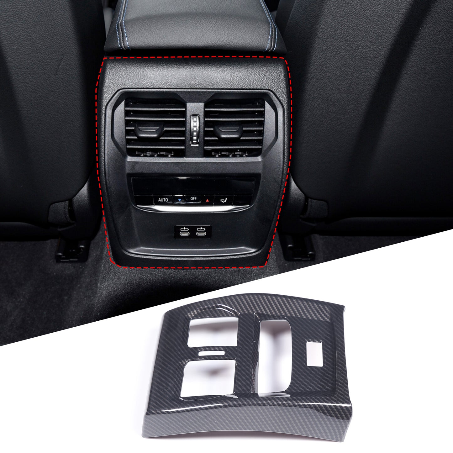 Front windshield sun visor for BMW 5 Series 2018 - 2023