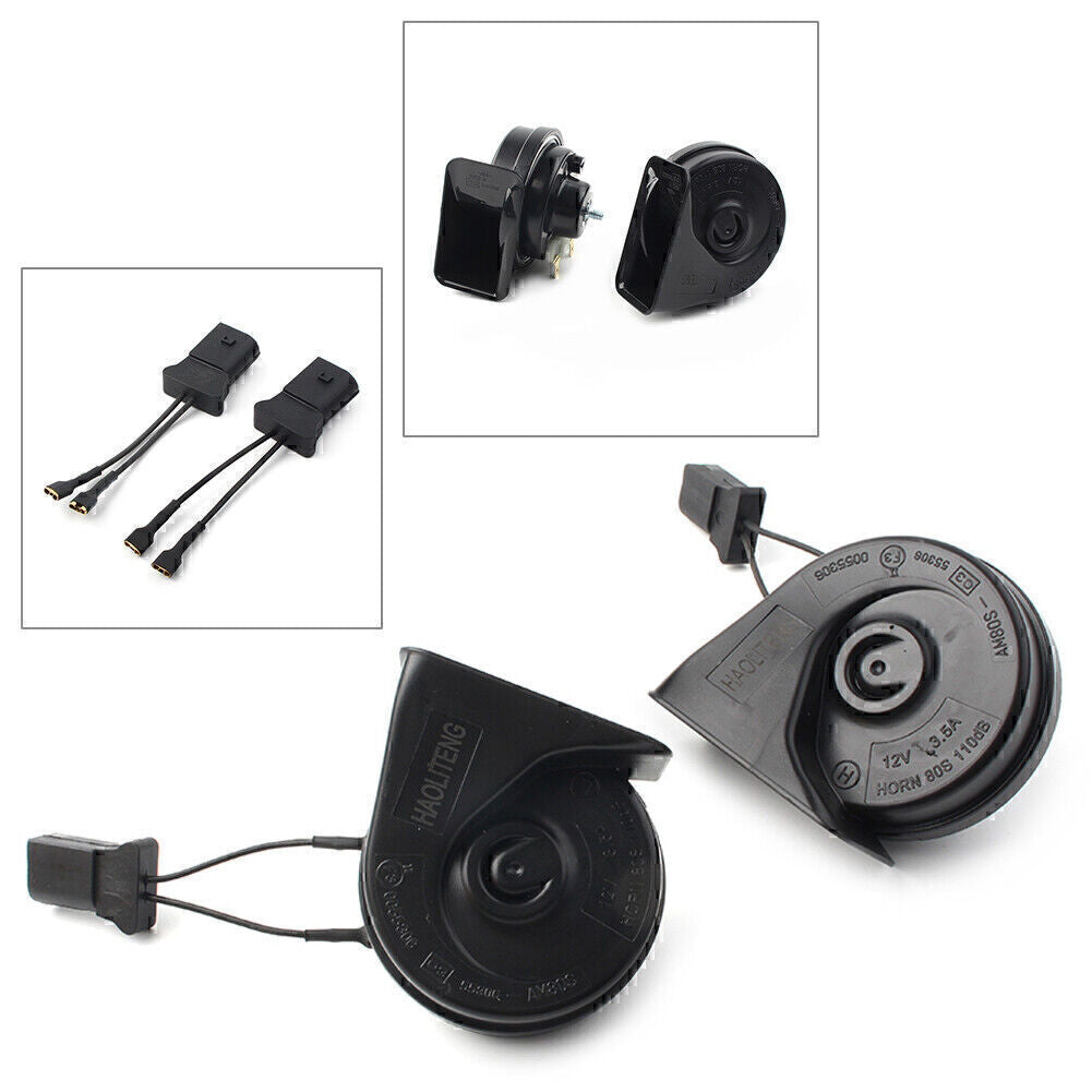 Snail Horn 12V 125db Loud Car Horn Fit for VW for Jetta Polo for Passat for Golf Touran Touareg
