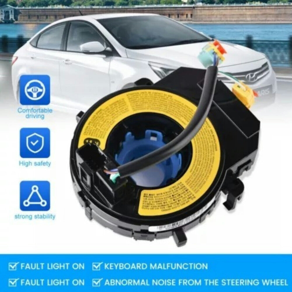 Spiral Cable Clock Spring Steering Wheel Fits for Kia Rio5 Hatchback 2012-2015