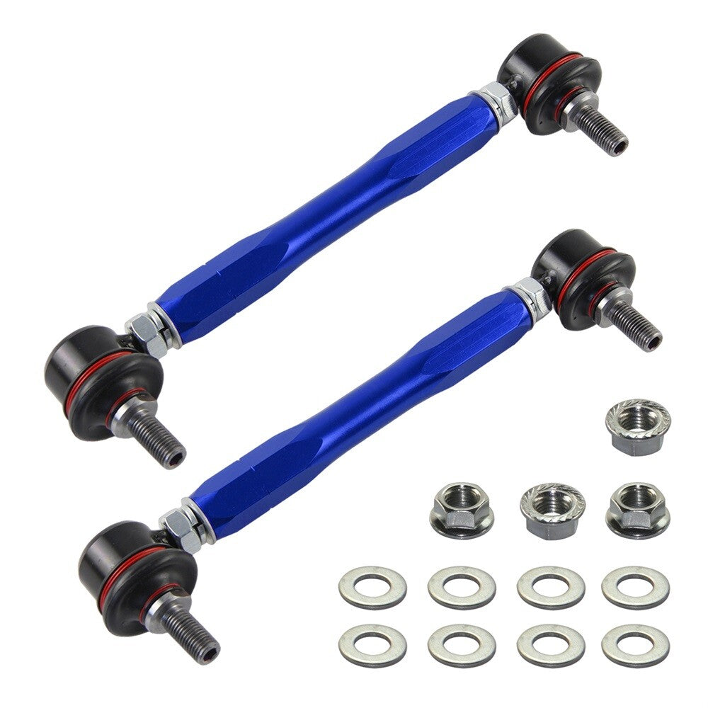Antiroll Sway Bar Adjustable Drop Links 10mm x 210-260mm for BMW E46 98-06 E34