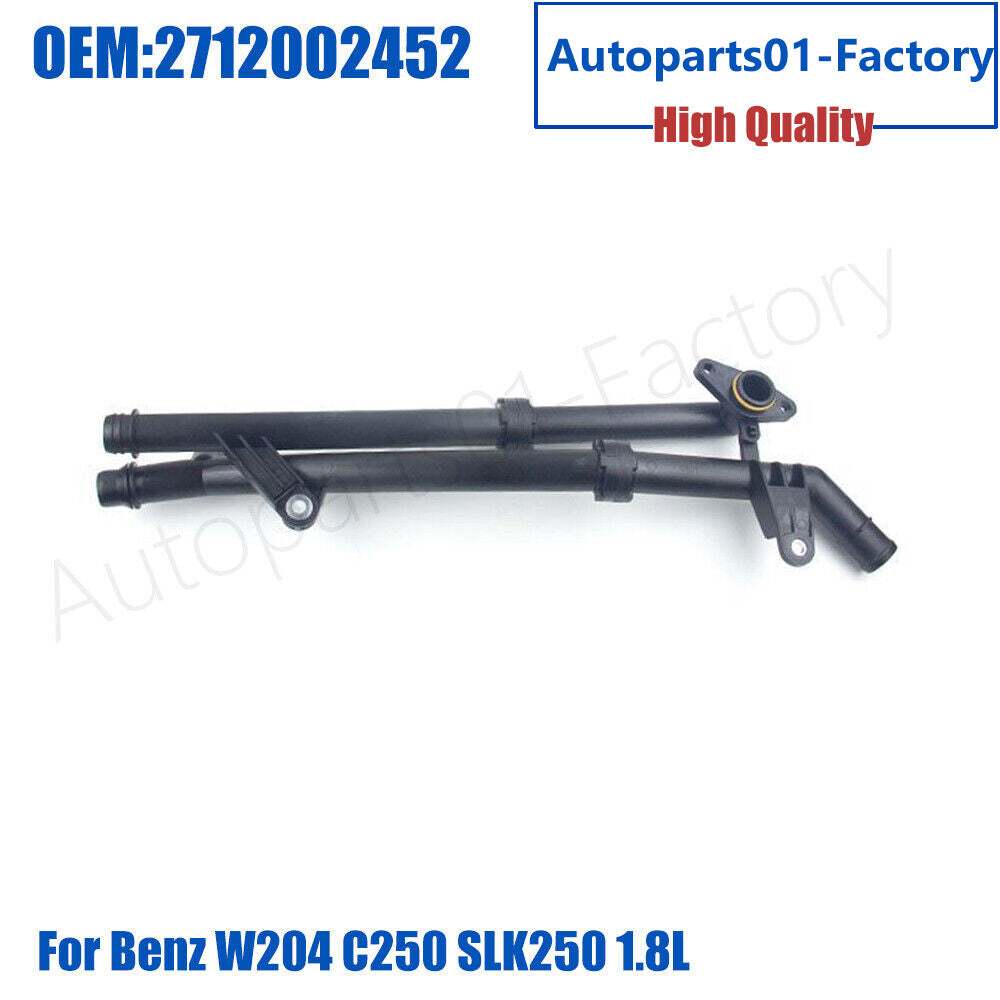 2712002452 New Water Pump Cooling Pipe Line for Benz W204 C250 SLK250 1.8L