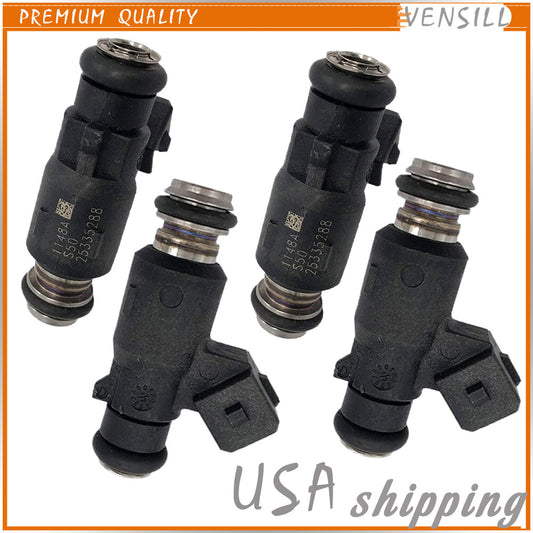 4PCS Fuel Injector Fit For 2002-2006 for Mercury Mariner Outboard 40HP-60HP 25335288