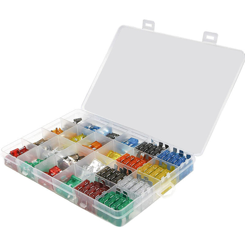 272Pc Car Fuse Car Blade Fuse Assortment Assorted Kit for Mini Small Size Blade Set
