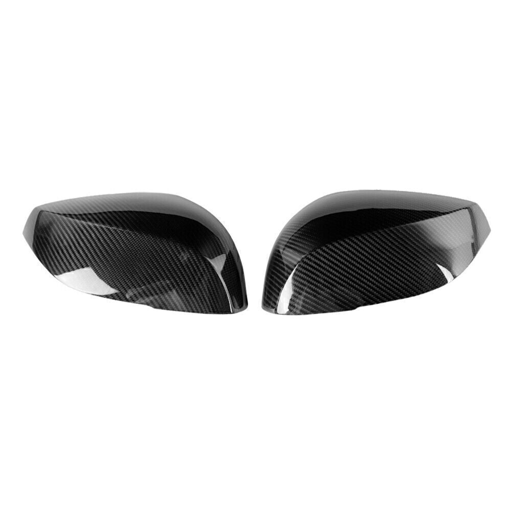 CARBON FIBER SIDE VIEW MIRROR COVER CAPS for 2014-20 for INFINITI Q50 Q60 Q70 QX30