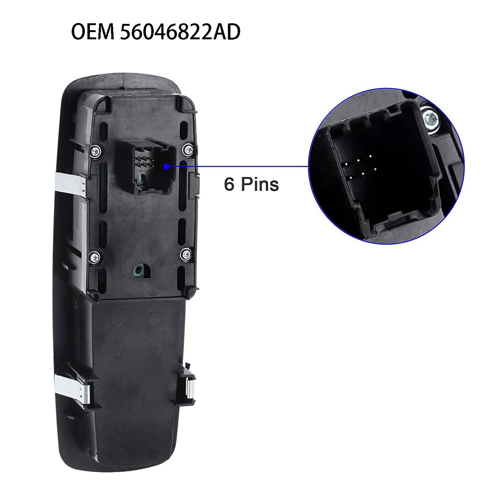 for Dodge Front Right Window Switch Charger Journey2011-2016 56046822AD Durabily