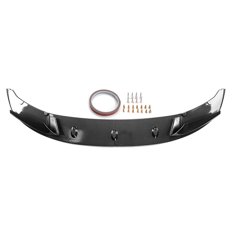 For 11-16 for BMW F10 5 Series M Sport Carbon Fiber Style Front Bumper Lip Splitter