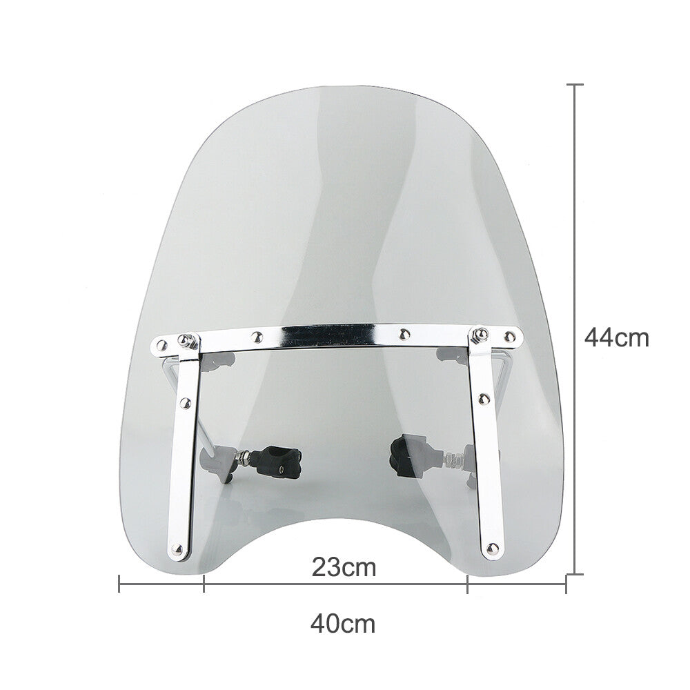Motorcycle windshield suitable for Harley Sportster Dyna Softail XL883 1200