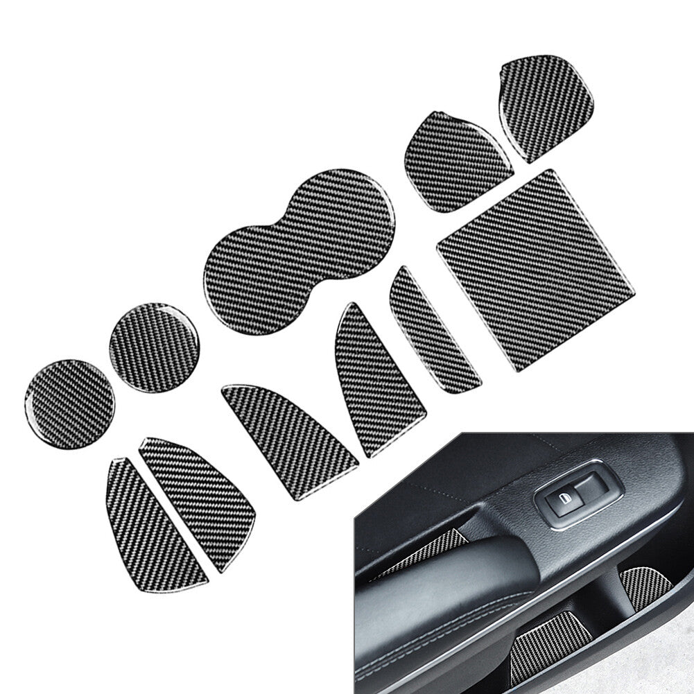 Door Slot Mat Water Cup Pad Panel Cover Trim for Dodge for Challenger 2015-23 19 20