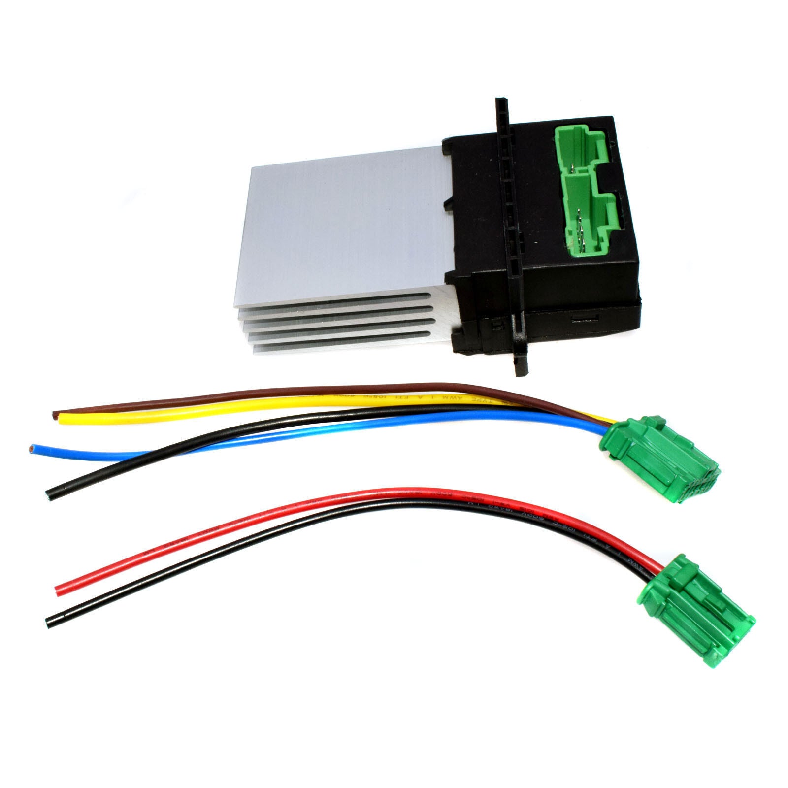 for Nissan for Citroen Peugeo 207 406 Heater Blower Resistor + Plugs Wire Harness 1X