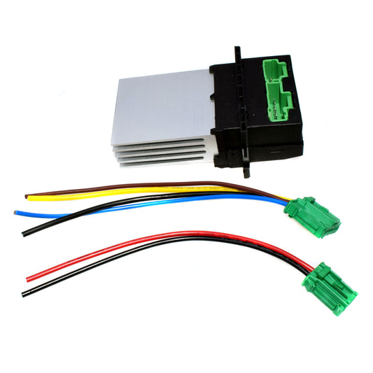 for Nissan for Citroen Peugeo 207 406 Heater Blower Resistor + Plugs Wire Harness 1X