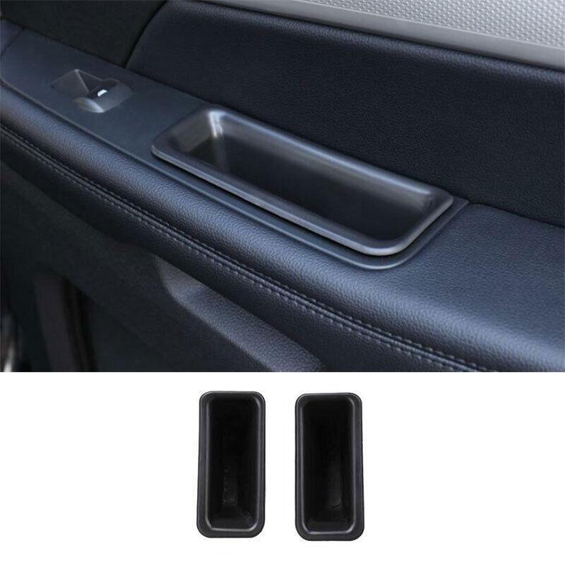 Back Door Storage Box Frame Trim 2PCS for Ford Explorer 2016-2019 Primer Black