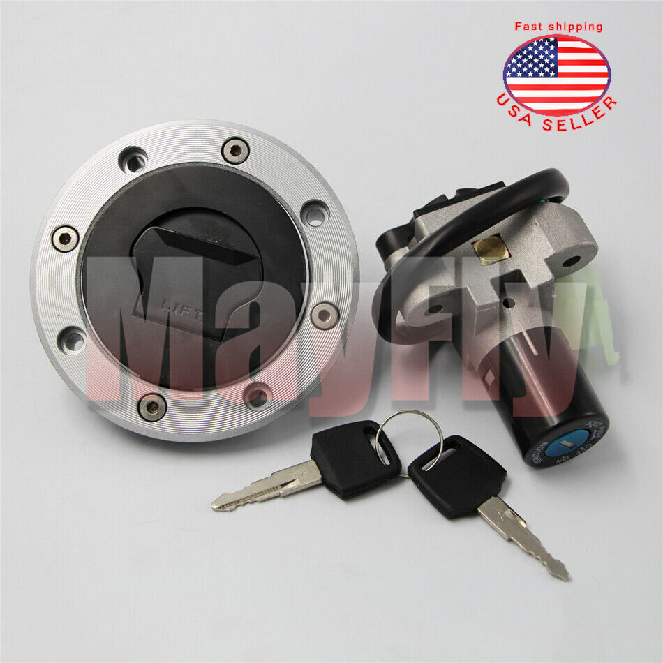 Fit For GSXR1300 1997-2007 Hayabusa Ignition Switch Lock Gas Cap Cover Key Set