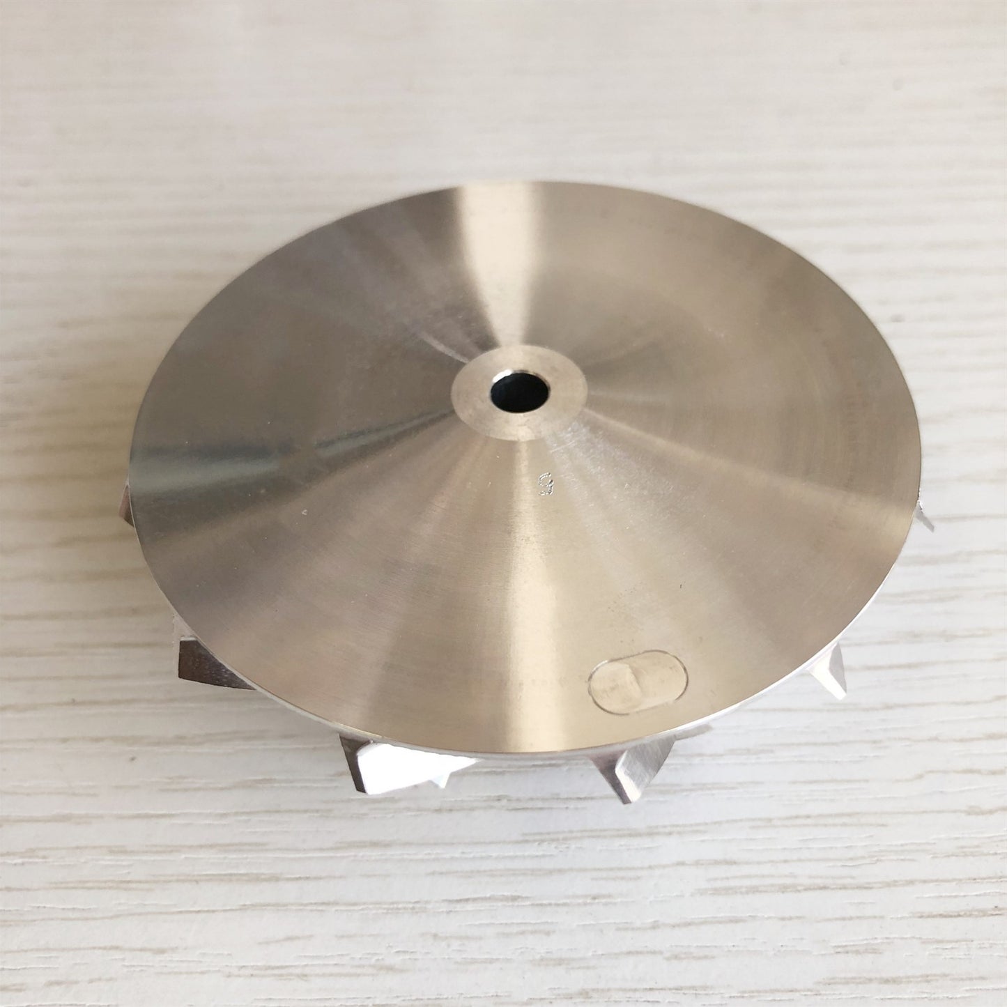 CT26 57.04/76.13 mm 6+6 insert turbine milling/aluminum 2618/billet compressor wheel