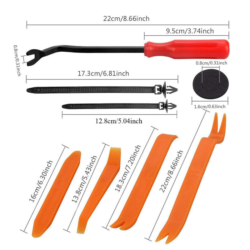 775-piece pack body riveting trim panel fastener molding fastener