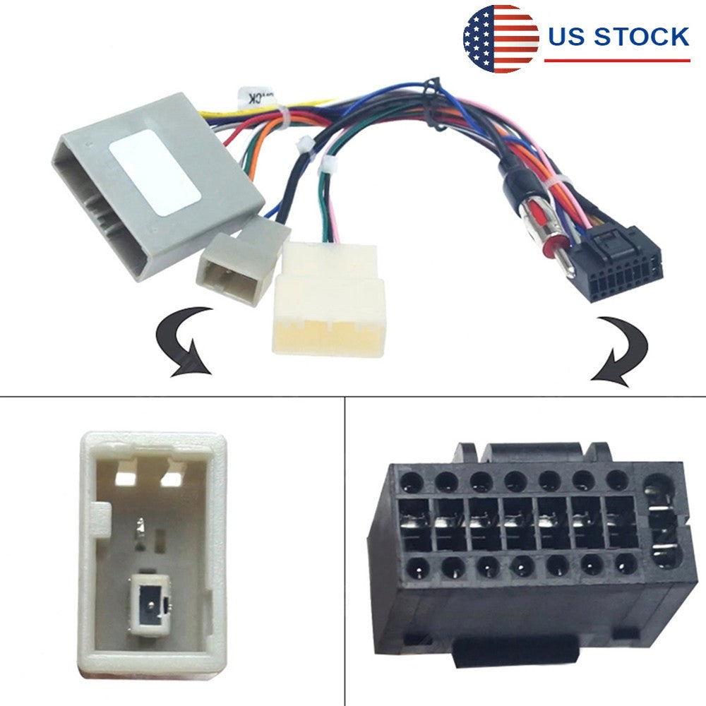 Car Multimedia Android Player 16Pin Wiring Harness Connector for Honda for Civic