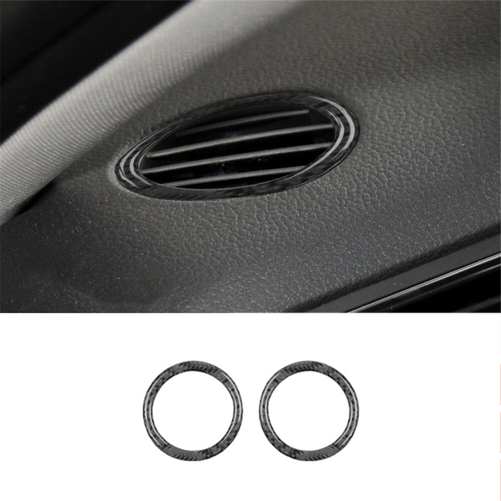 43Pcs Carbon Fiber Interior Kit Cover Trim for Volkswagen for Jetta Sedan 2011-2014