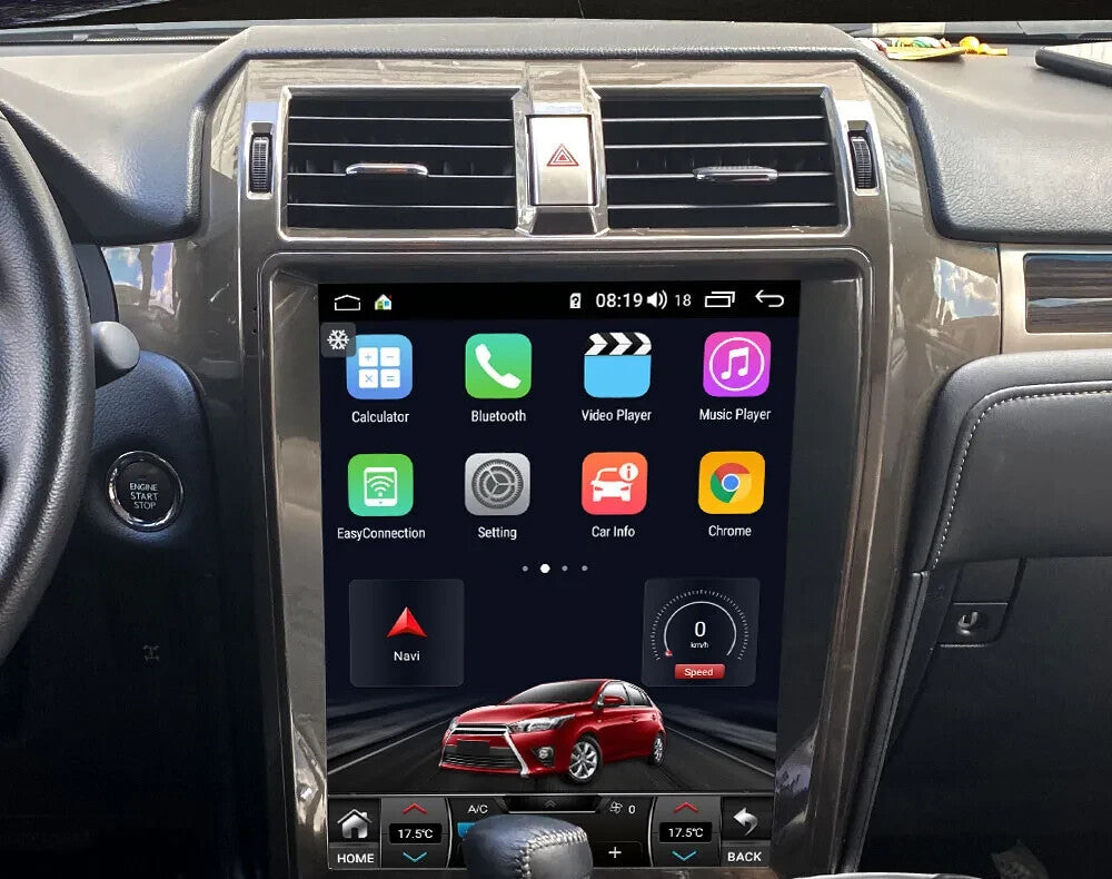 Android GPS Navigation Car Stereo Radio Carplay Player for Lexus Gx Gx400 Gx460