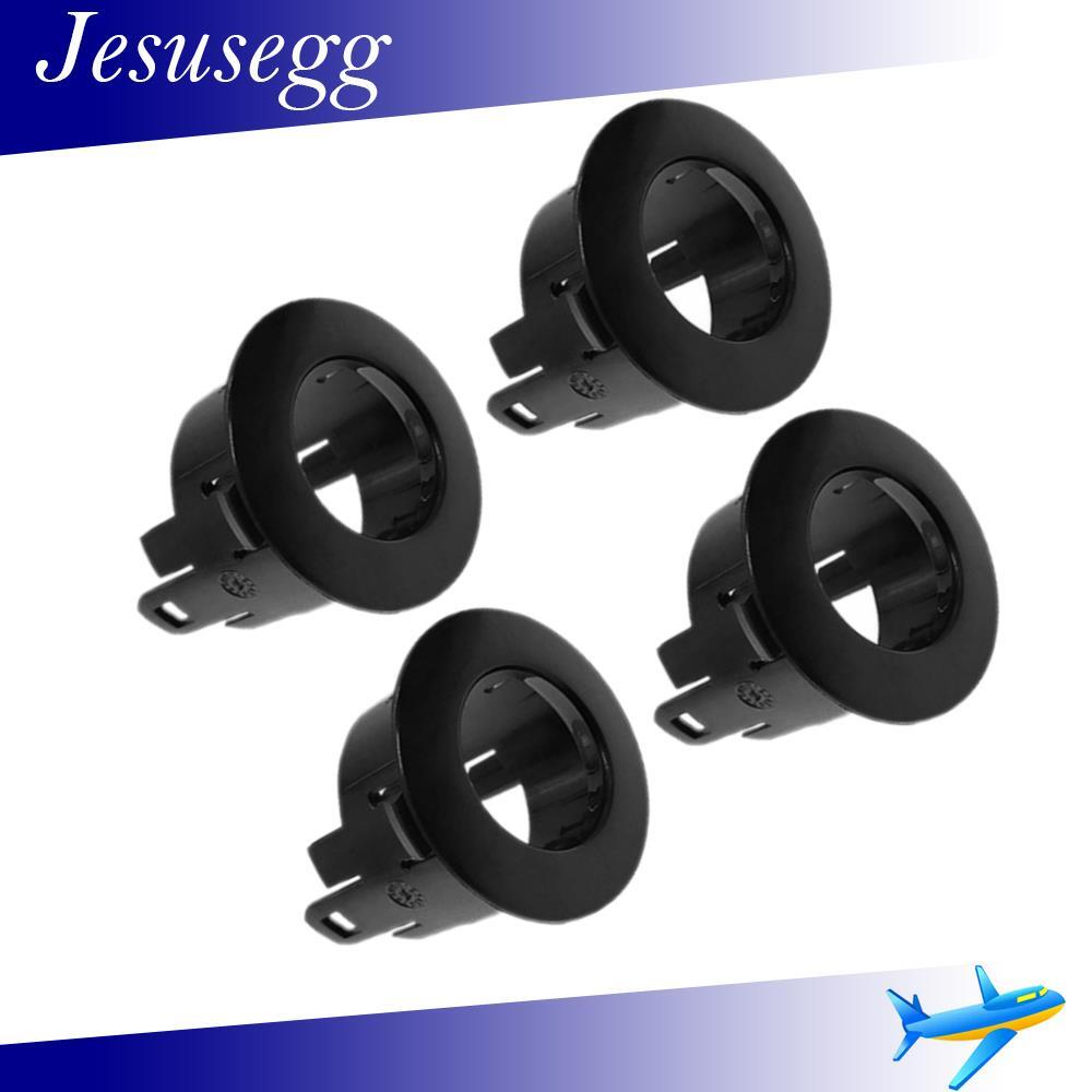 4Pcs Parking Sensor Retainer Bumper Holder Plastic Black Fits For RLX 2014-2016