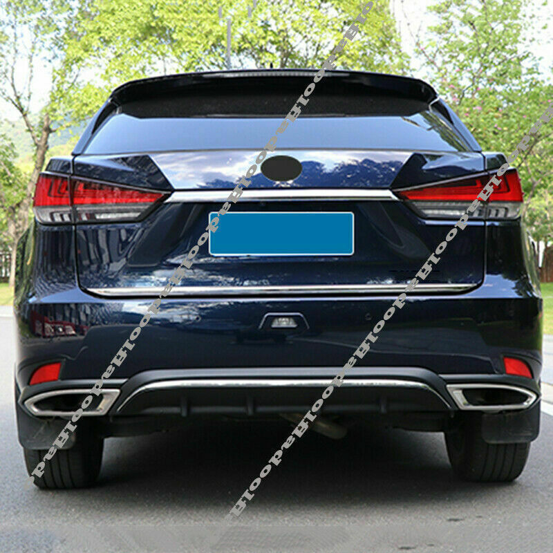 Rear Bumper Body Kit Spoiler Diffuser Trim Cover for LEXUS RX350 450H 2020 2021