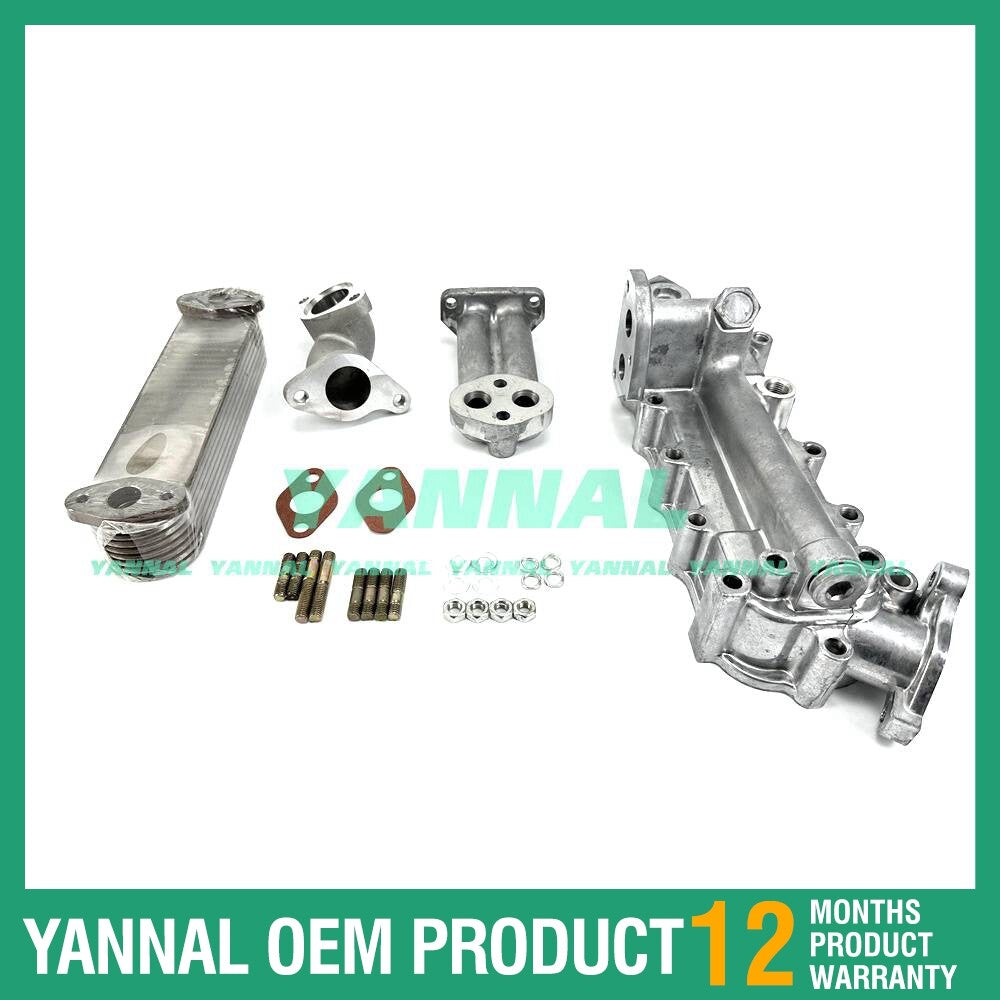 H07C oil cooler assembly is suitable for Hino excavator parts