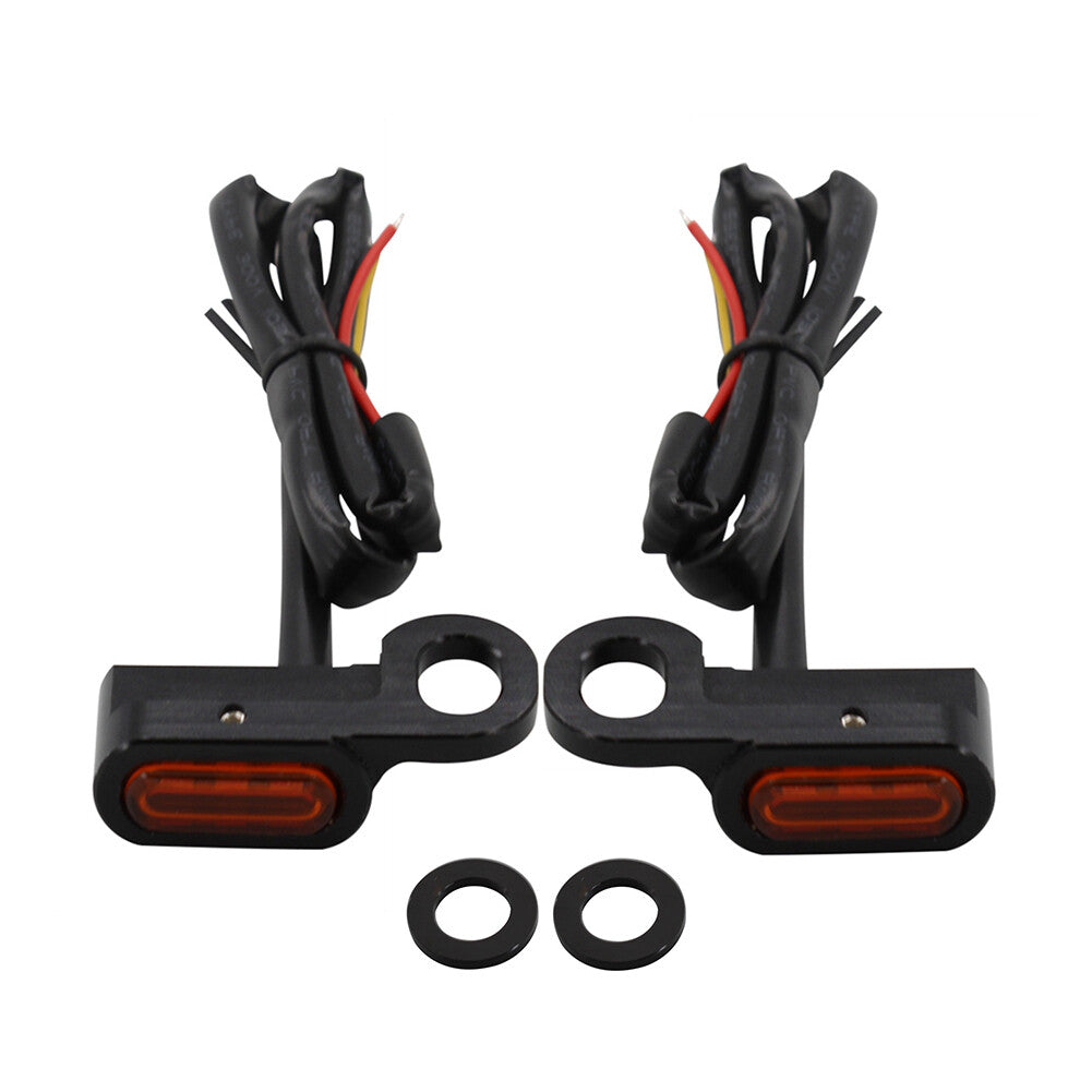 Black Universal for Mini LED Front Turn Signal Light Run Indicator Lamp for BMW R18