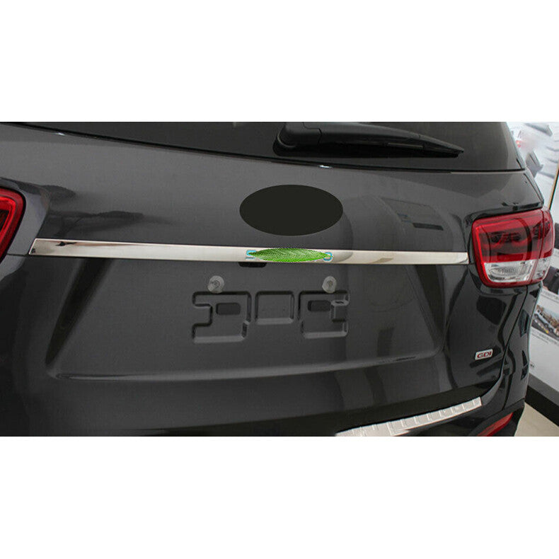 for Kia Sorento 2016-2020 S.Steel Rear Door Trunk Lid Tailgate Strip cover Trim