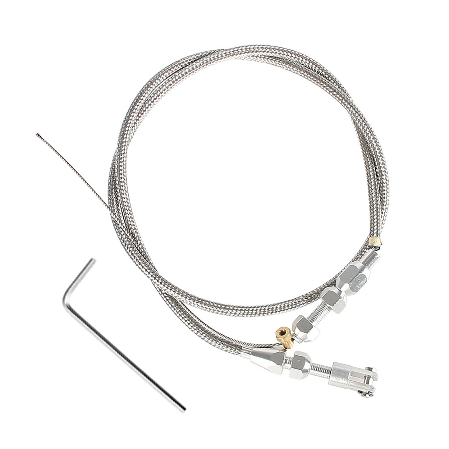 36 Braided Engine Throttle Gas Cable Kit for Chevrolet / for Chevy LS1 Engines 5.7L