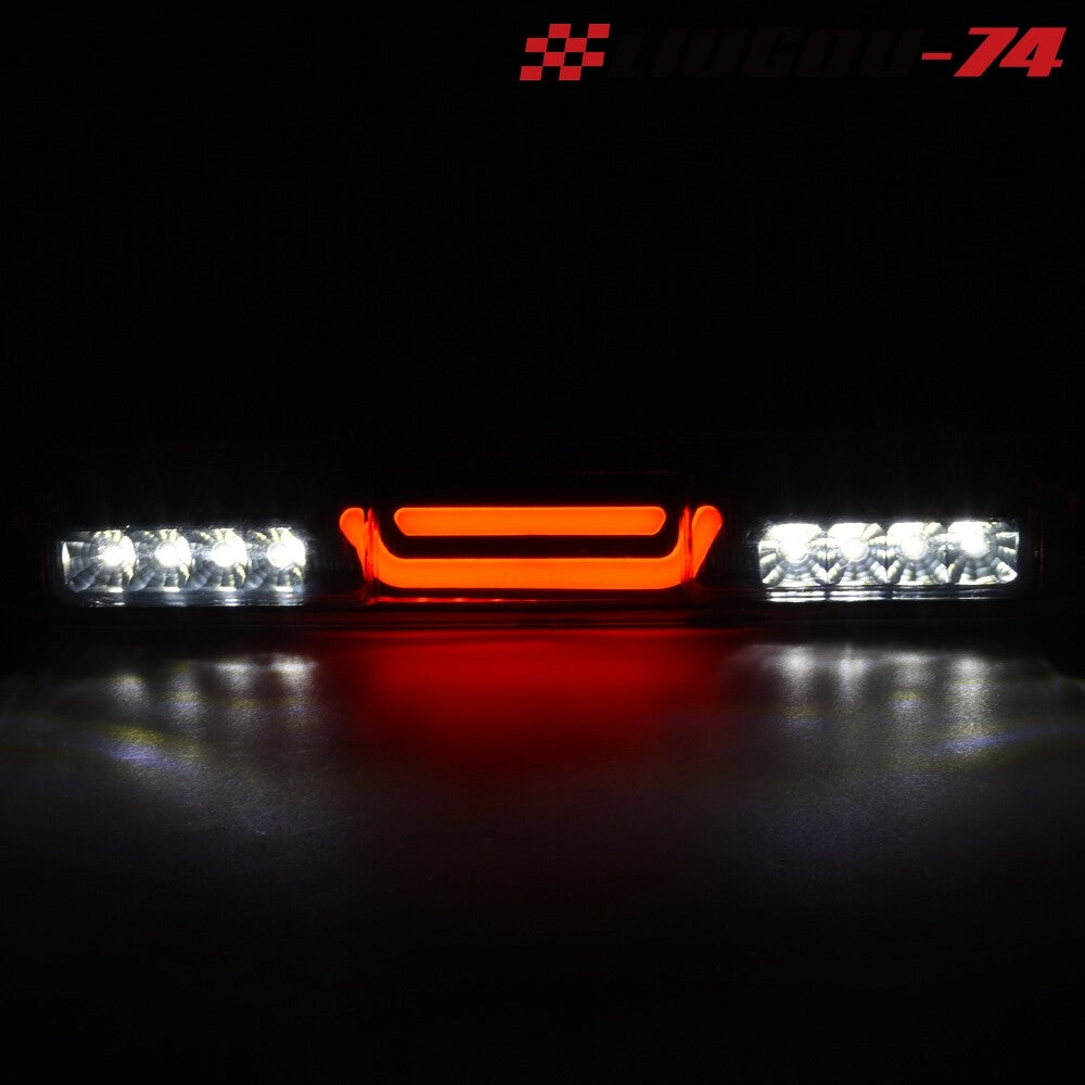 Suitable for 99-207 Silverado for Sierra Third 3rd tail brake light cargo light black U