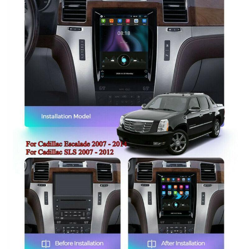 Radio 9.7 Android 10.1 Vertical Stereo GPS for Cadillac for Escalade SLS 2007-2014