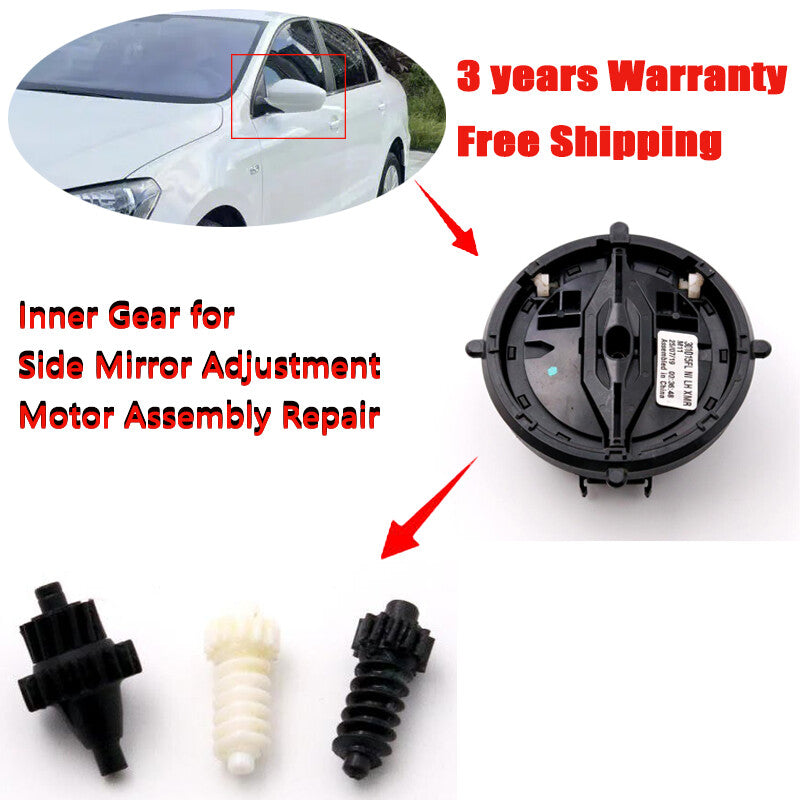 Side View Mirror Adjustment Motor Gear Compatible with for Volkswagen for Golf Mk6 2009-2012 for Golf Mk7 2013-21
