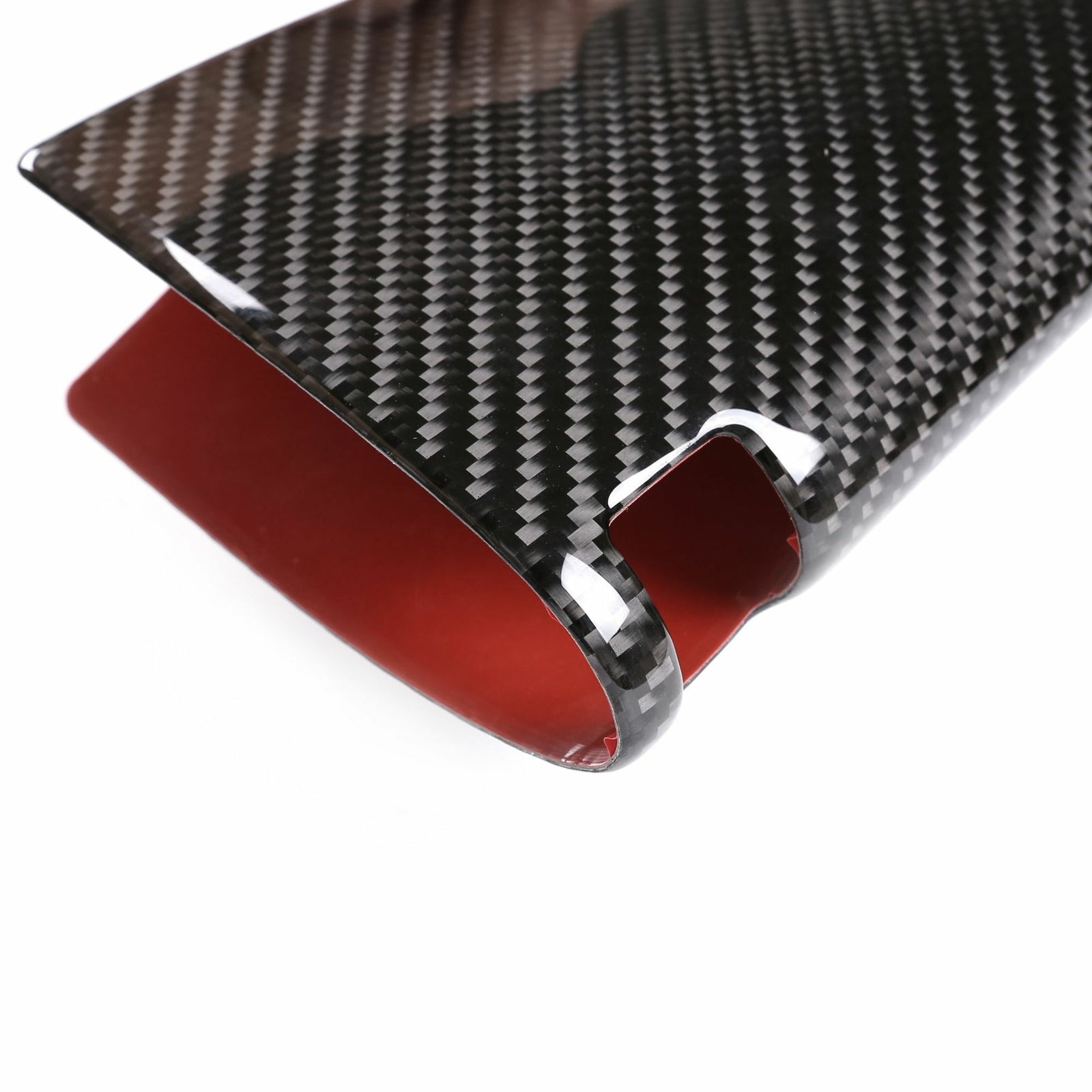 Carbon Fiber Interior Display Panel Cover Fit for Mercedes C-Class W204 07-14