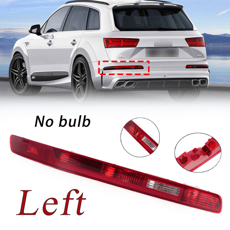 Rear reverse brake light, left taillight applicable to for Audi Q7 2009 - 2015 US version.