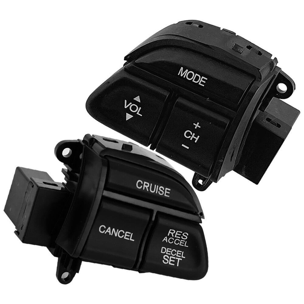 Set of 2 Steering Wheel Cruise Control Switch Push Button For Crosstour for Accord